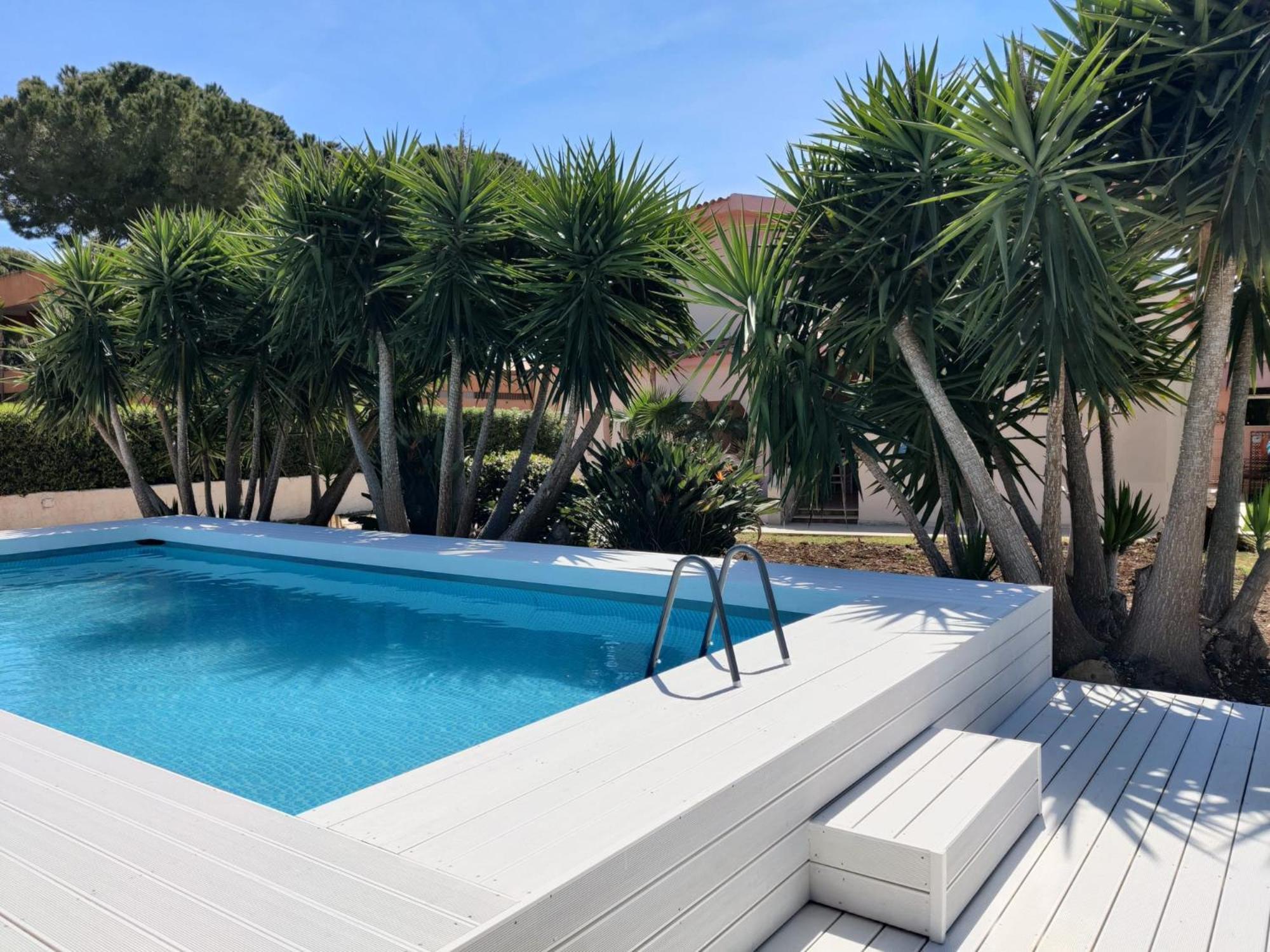 Pool Seaside Relais - Ville Ninfea, Marea, Rosa E Cassiopea Fontane Bianche Exterior foto