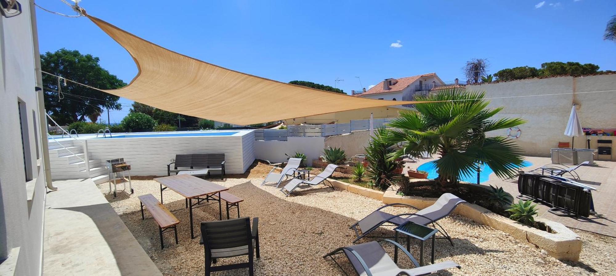 Pool Seaside Relais - Ville Ninfea, Marea, Rosa E Cassiopea Fontane Bianche Exterior foto